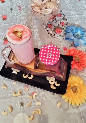 A picture of Punjabi style Lassi.