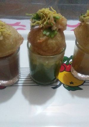 A picture of Flavor pani pudi.