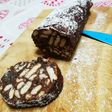 Salame al cioccolato senza uova 🥚🥚 🍫
