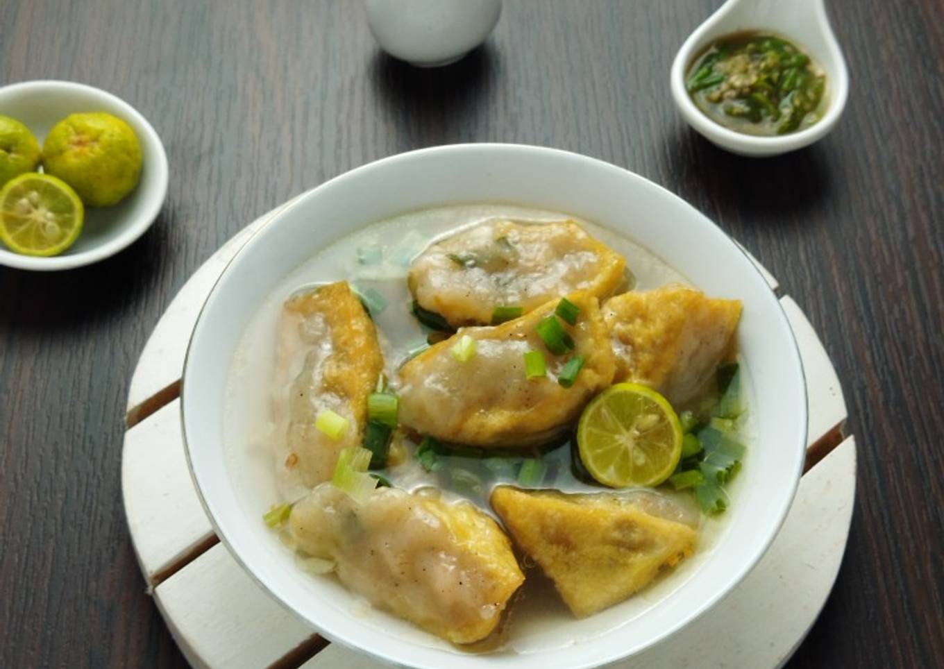 Tahu aci kuah