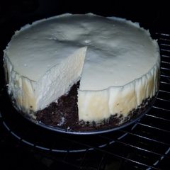 Cheese Cake in Pressure Cooker A picture of Cheese Cake in Pressure Cooker.