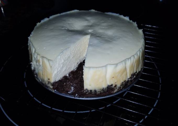 Cheese cake in online cooker