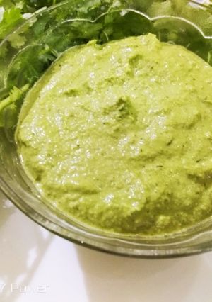 A picture of Pumpkin seeds chutney.