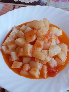 صورة لوصفة بطاطا بطريقة بنينة