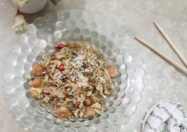 Resep Terbaik Nasi goreng viral ala tiktok tanpa nasi Yummy Mantul