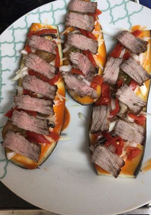 Una foto de Pizza saludable