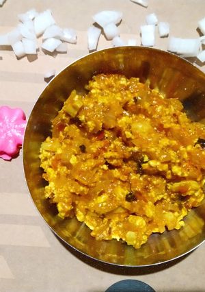 A picture of Punjabi Paneer burji.