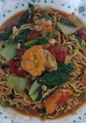 Foto resep Mie Nyemek Telur