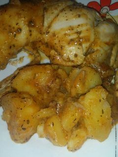Una foto de Pollo a las hierbas provenzales en bolsa de asar en gm-f