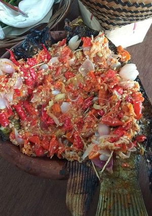 Foto resep Pecak ikan mas 🎏