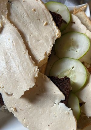 A picture of Homemade cheese.