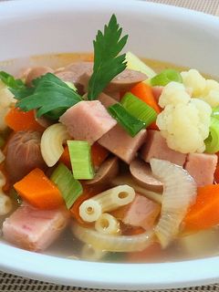 Foto resep Sup Maling Sayuran mudah cepat (non halal)