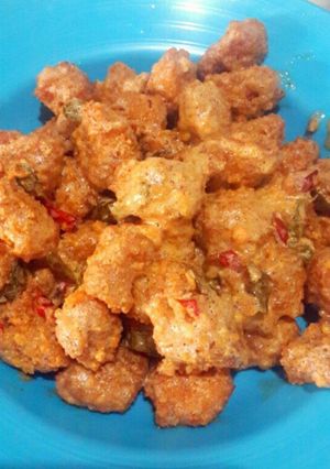 Foto resep Ayam / Udang Telur Asin