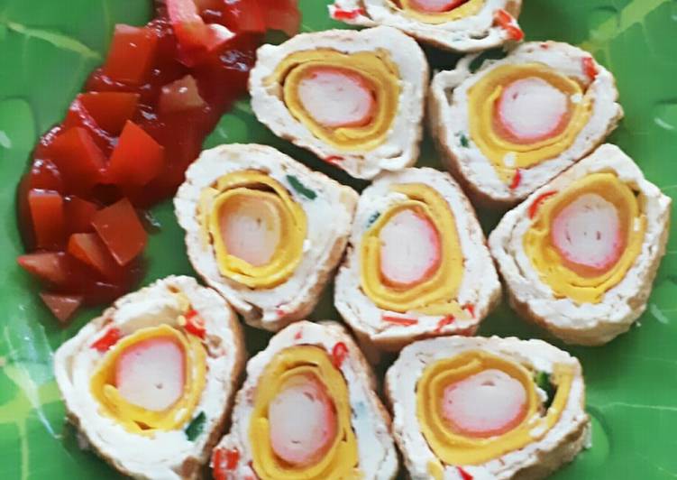 Resep Telur Gulung Crabstick Anti Gagal