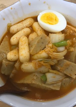 Hình của món Tokbokki.
