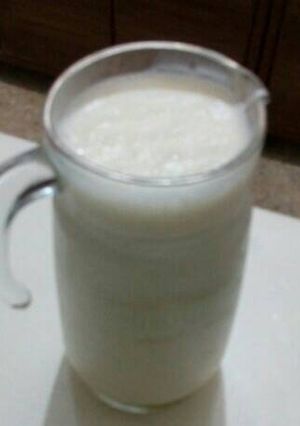 صورة لوصفة شراب اللسي