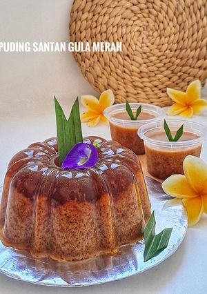 Foto resep Puding Santan Gula Merah