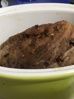 Una foto de Pernil de cerdo al horno