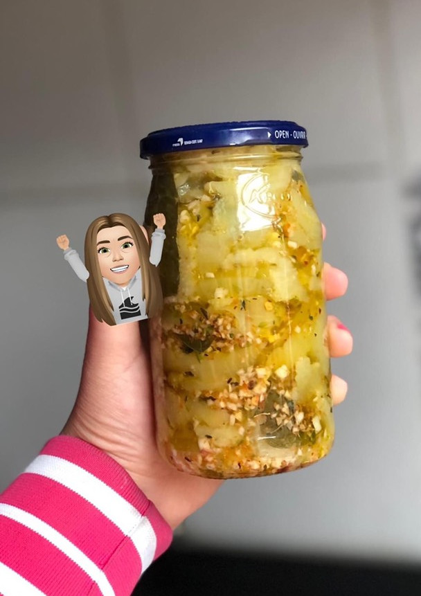 Una foto de Berenjena al escabeche