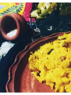 বাসন্তী পোলাও (basanti pulao recipe in Bengali) রেসিপির প্রধান ছবি