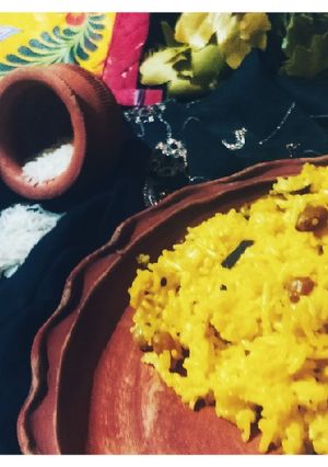 বাসন্তী পোলাও (basanti pulao recipe in Bengali) রেসিপির প্রধান ছবি