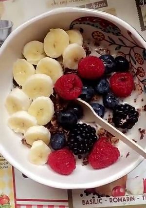 صورة لوصفة شوفان صحي ولذيذ♥♥