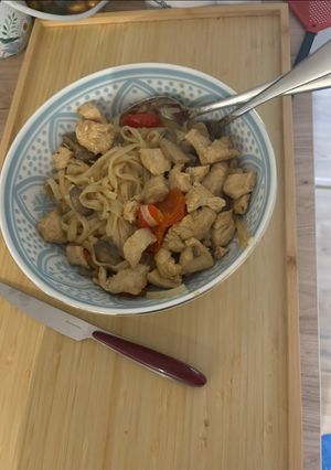 Une photo de Phat Thai au Poulet
