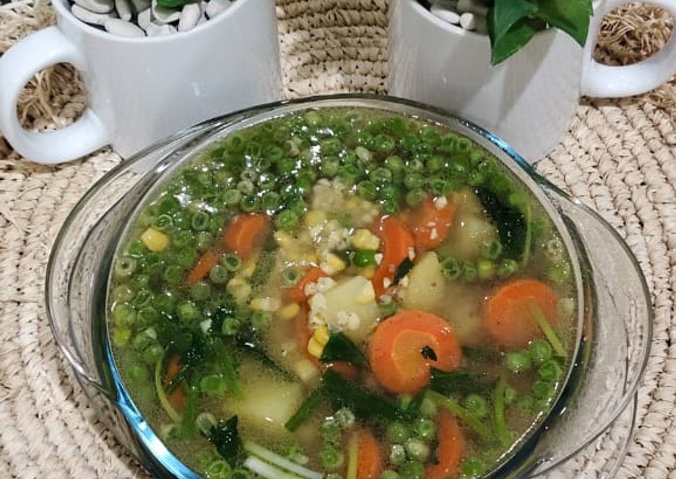 Sop Ayam Simpel (recook)