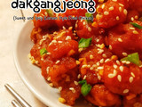 Dakgangjeong (Sweet & Spicy Korean Style Fried Chicken)