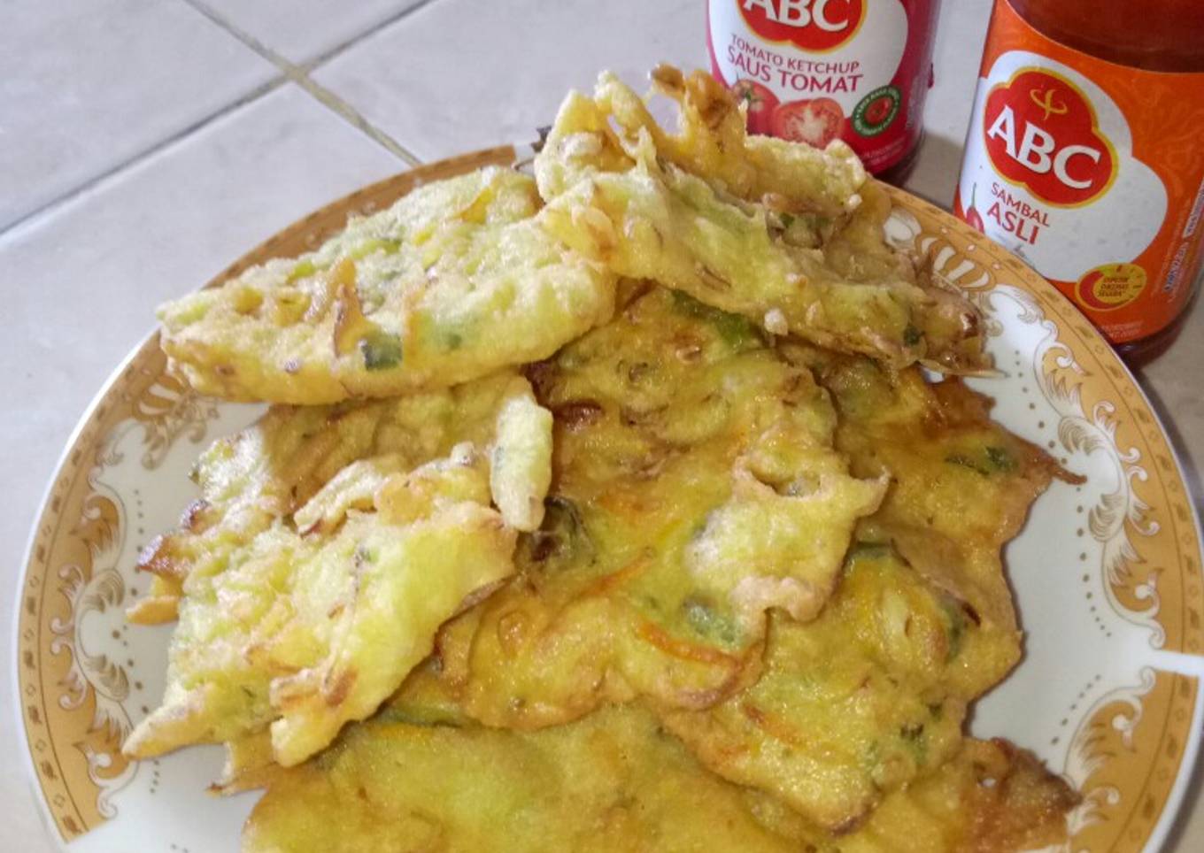 Bakwan mudah tapi enak