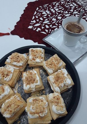 عکسی از دستور شیرینی ناپلئونی