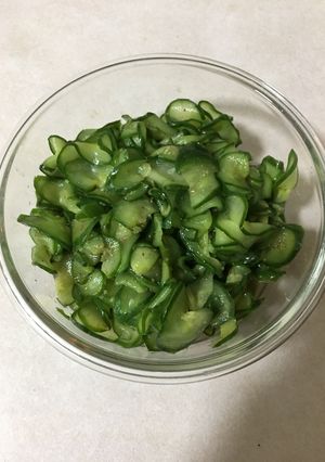 梅粉小黃瓜 的食譜成品照片
