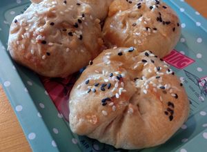 Una foto de Papa Knish