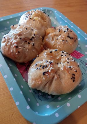 Una foto de Papa Knish