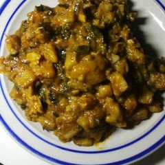 A picture of Unripe plantain porridge.
