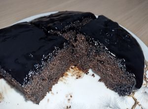 صورة لوصفة كعك شوكولاتة