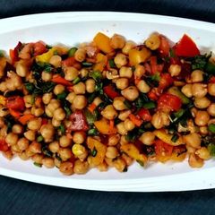 A picture of ChickPea Salad.