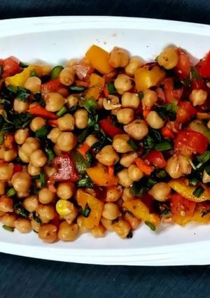 A picture of ChickPea Salad.
