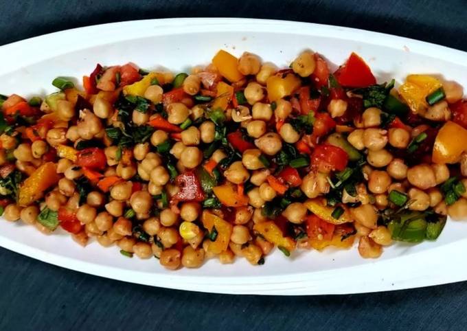 Recipe of Award-winning ChickPea Salad