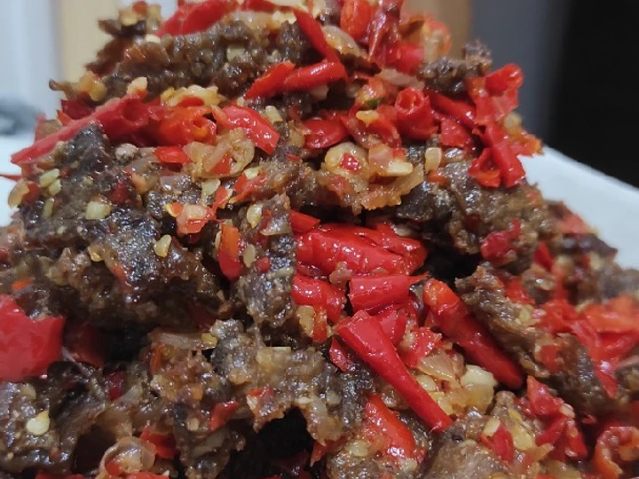 Langkah Gampang Membuat Resep Dendeng balado merah yang Menggugah Selera Anti Ribet, Bisa Manjain Lidah