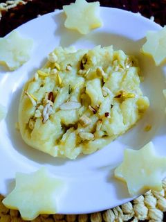 बटाटा शिरा (batata sheera recipe in marathi) रेसिपी चे मुख्य फोटो