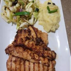 A picture of Chicken steak.