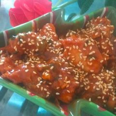 A picture of Sweety chicken.