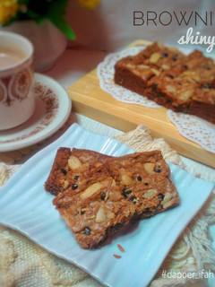Foto resep Brownies panggang Shiny Crust