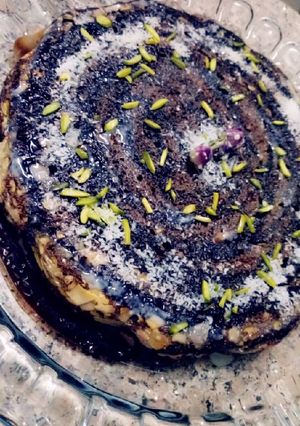 صورة لوصفة البسبوسه السمرا
