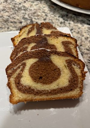 Una foto de Budín Marmolado