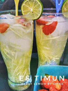 Foto resep Es Timun Serut Lemon (no sugar added)