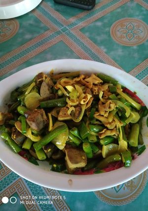 Foto resep Oseng buncis hati ayam