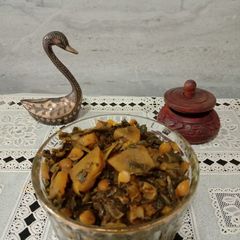 A picture of Kardai ki sabji.