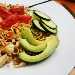 Fried noodle wok A picture of Fried noodle wok.